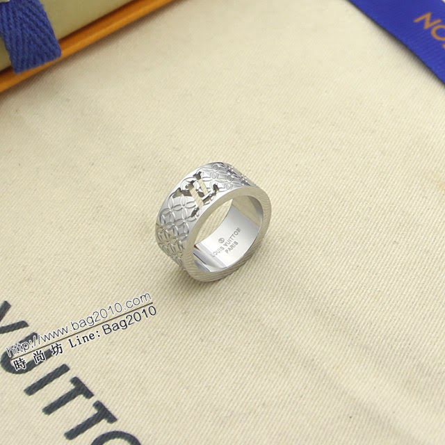 Louis Vuitton新款飾品 路易威登字母鏤空戒指指環 LV四葉草戒指  zglv1979